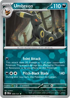 Umbreon Poke ball Holo 59